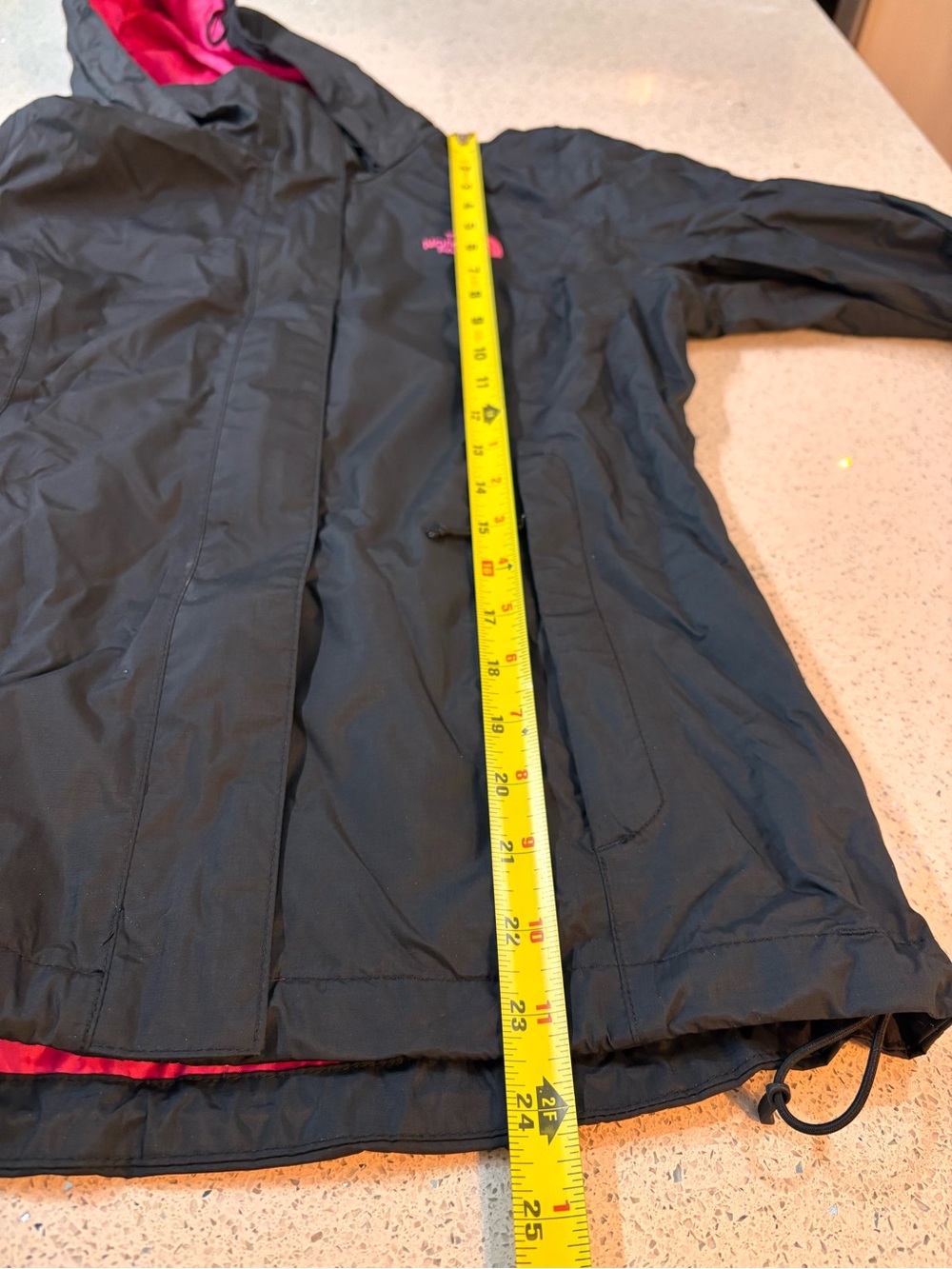 The North Face Pink Ribbon Edition DryVent Rain Jacket XS (Like New) - Picture 5 of 11